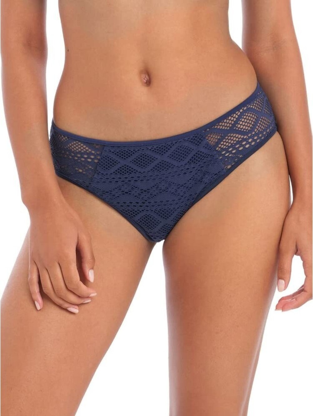 Freya Womens Brief Bikini Bottoms, Denim, Medium US